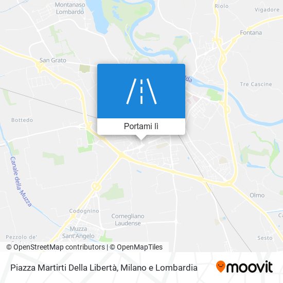 Mappa Piazza Martirti Della Libertà