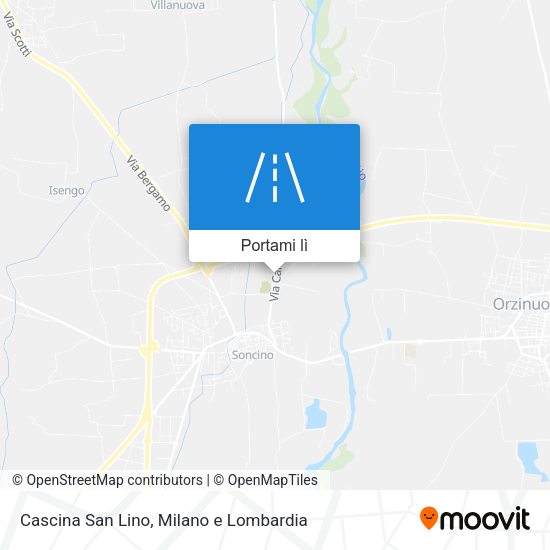 Mappa Cascina San Lino
