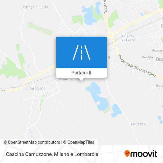 Mappa Cascina Camuzzone
