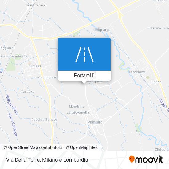Mappa Via Della Torre