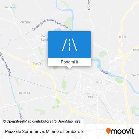 Mappa Piazzale Sommariva