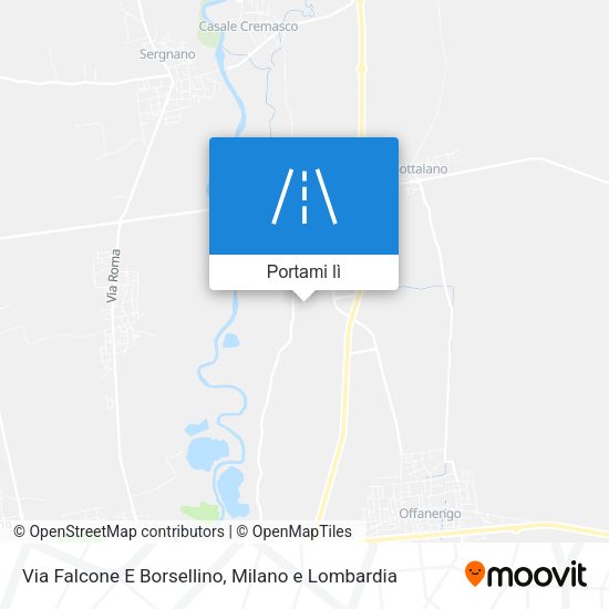 Mappa Via Falcone E Borsellino