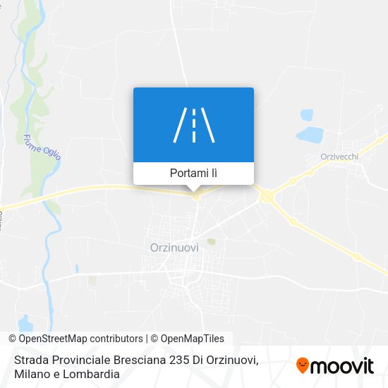 Mappa Strada Provinciale Bresciana 235 Di Orzinuovi