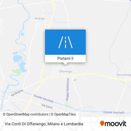 Mappa Via Conti Di Offanengo