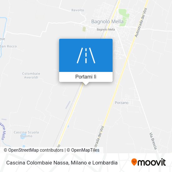 Mappa Cascina Colombaie Nassa