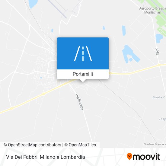 Mappa Via Dei Fabbri