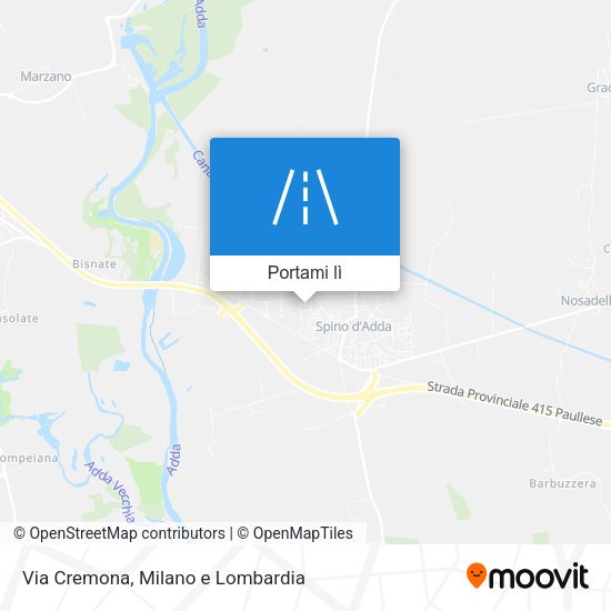 Mappa Via Cremona