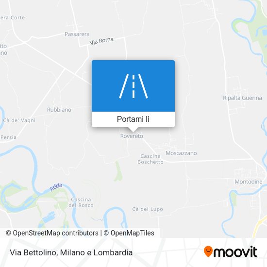 Mappa Via Bettolino