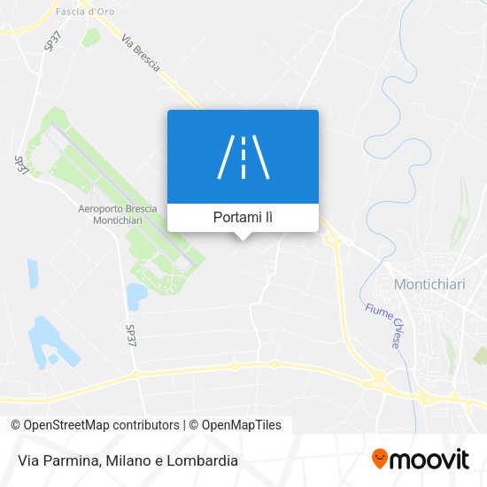 Mappa Via Parmina