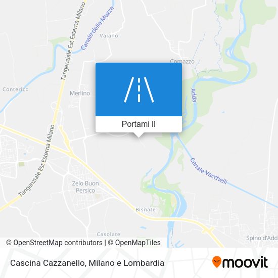 Mappa Cascina Cazzanello