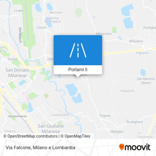 Mappa Via Falcone