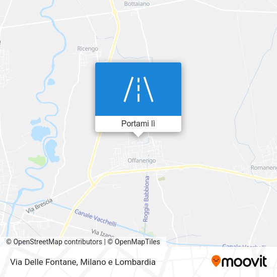 Mappa Via Delle Fontane