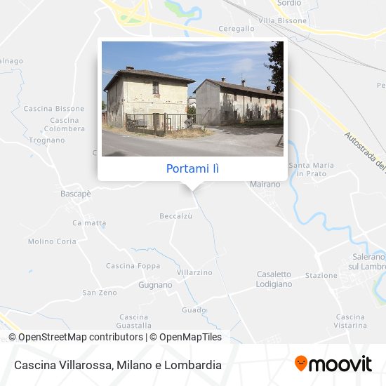 Mappa Cascina Villarossa