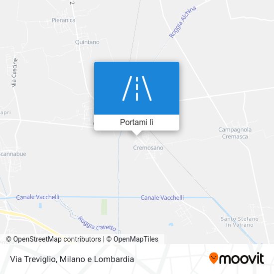 Mappa Via Treviglio