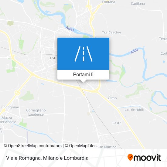 Mappa Viale Romagna