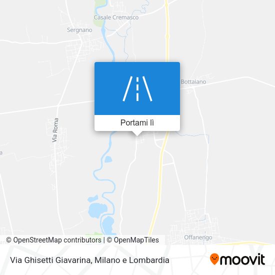 Mappa Via Ghisetti Giavarina