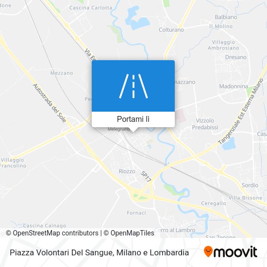 Mappa Piazza Volontari Del Sangue