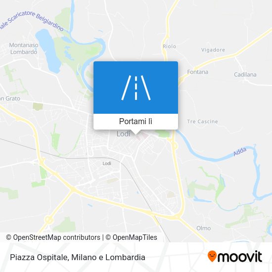 Mappa Piazza Ospitale