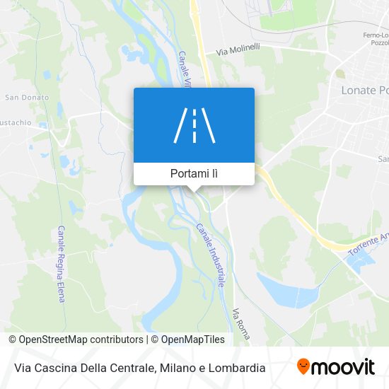 Mappa Via Cascina Della Centrale