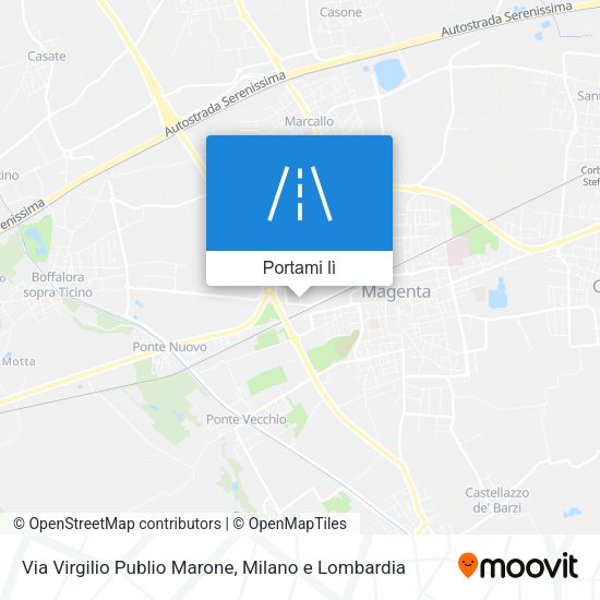 Mappa Via Virgilio Publio Marone