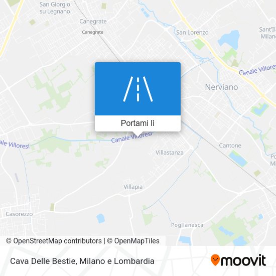 Mappa Cava Delle Bestie