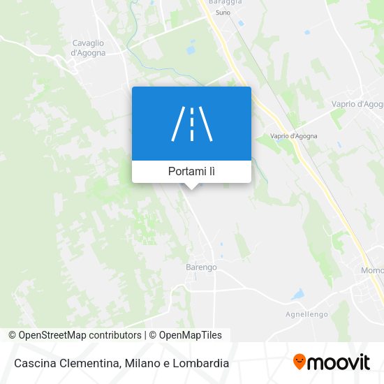 Mappa Cascina Clementina