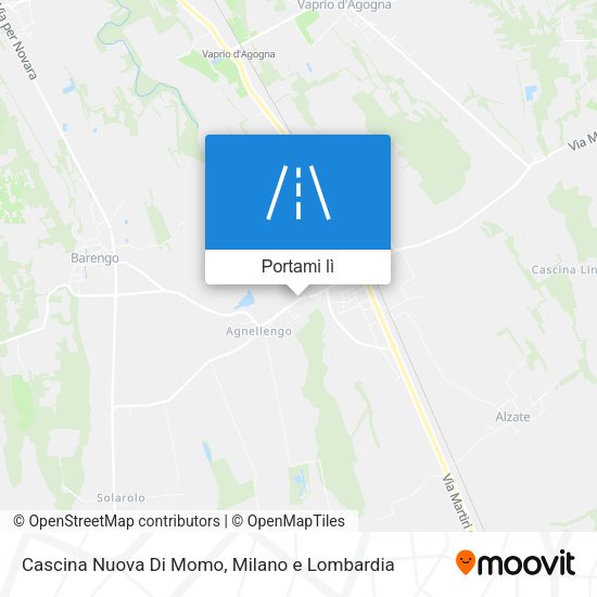Mappa Cascina Nuova Di Momo