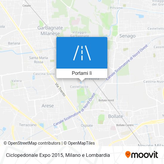 Mappa Ciclopedonale Expo 2015