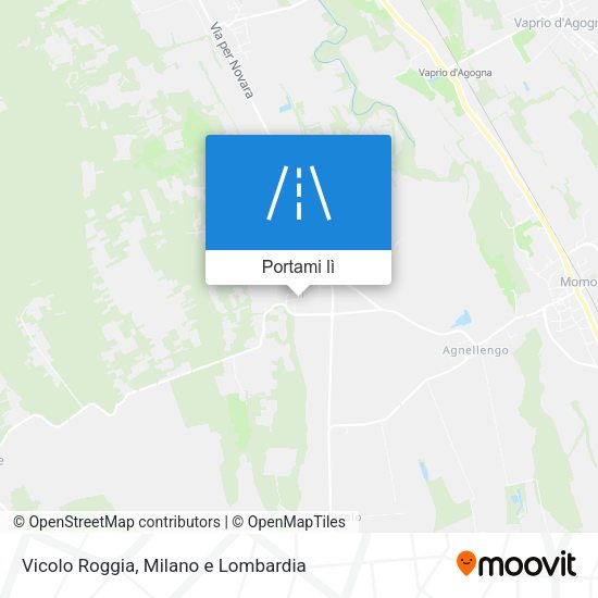 Mappa Vicolo Roggia