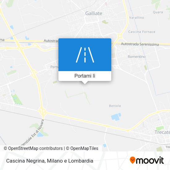 Mappa Cascina Negrina