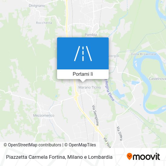 Mappa Piazzetta Carmela Fortina