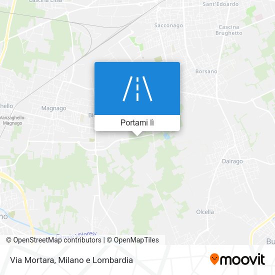 Mappa Via Mortara