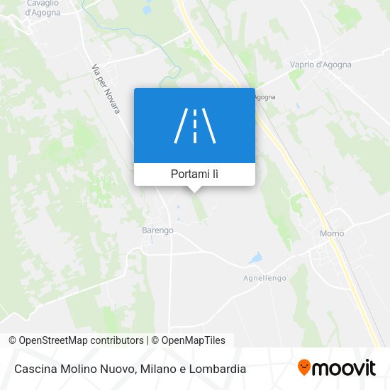 Mappa Cascina Molino Nuovo