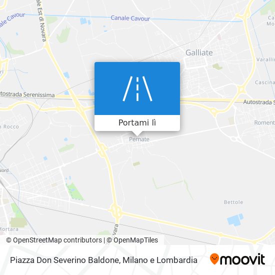 Mappa Piazza Don Severino Baldone