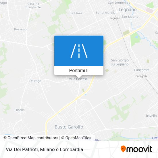 Mappa Via Dei Patrioti