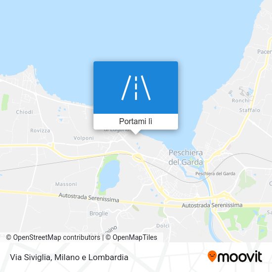Mappa Via Siviglia