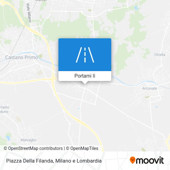 Mappa Piazza Della Filanda