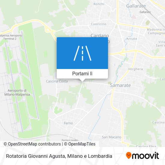 Mappa Rotatoria Giovanni Agusta