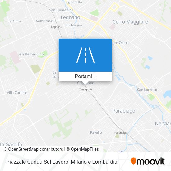 Mappa Piazzale Caduti Sul Lavoro