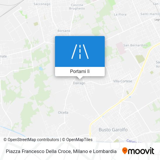 Mappa Piazza Francesco Della Croce