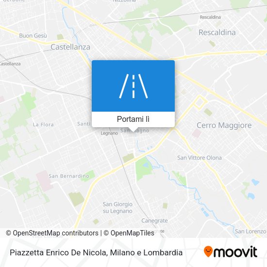 Mappa Piazzetta Enrico De Nicola
