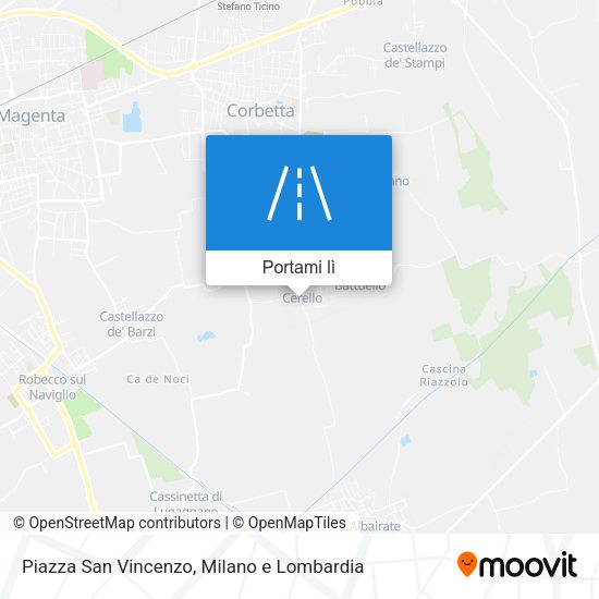 Mappa Piazza San Vincenzo