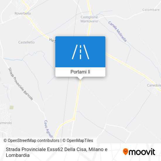 Mappa Strada Provinciale Exss62 Della Cisa
