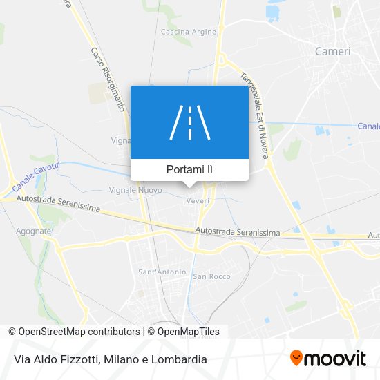 Mappa Via Aldo Fizzotti