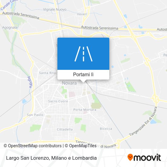 Mappa Largo San Lorenzo