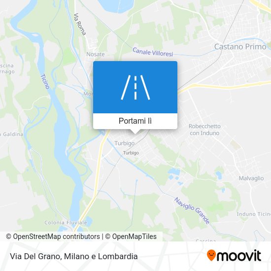 Mappa Via Del Grano