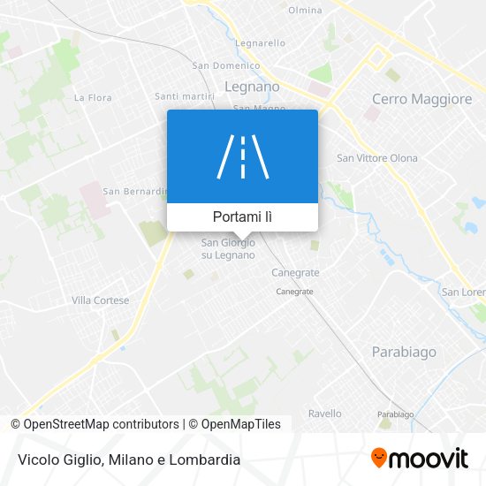 Mappa Vicolo Giglio