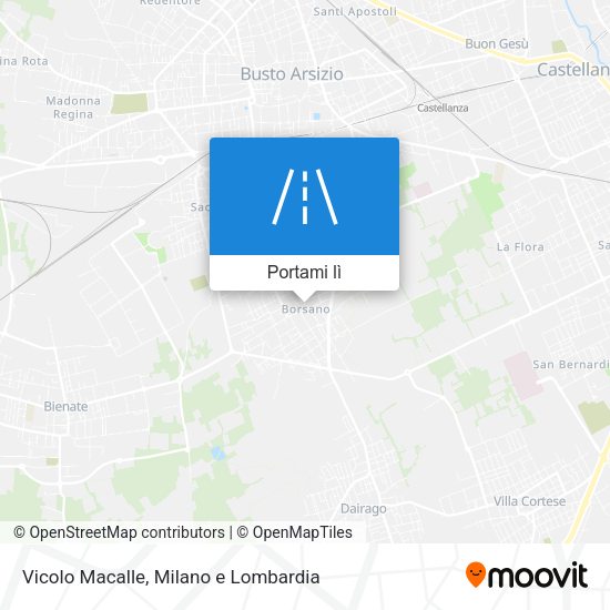 Mappa Vicolo Macalle