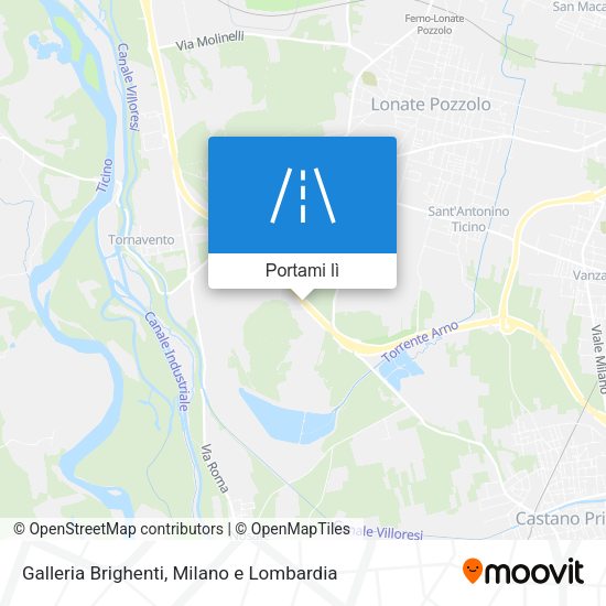 Mappa Galleria Brighenti