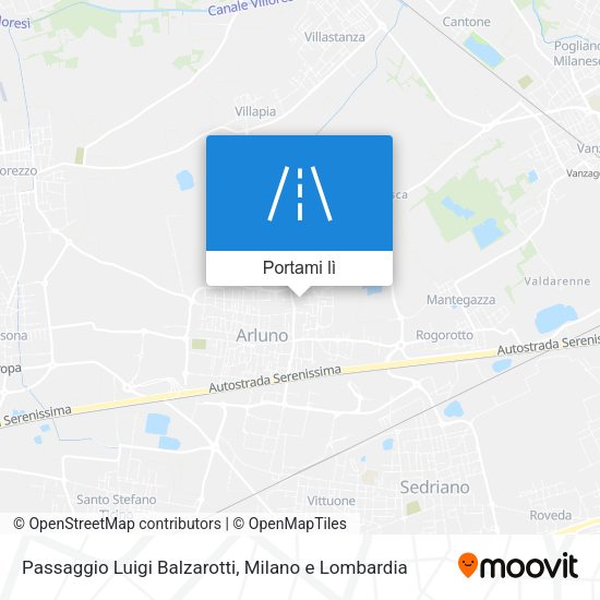 Mappa Passaggio Luigi Balzarotti